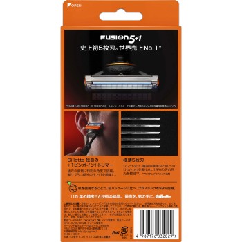 질레트 퓨전 매뉴얼 5B홀더포함 교체날6상점함 P&G재팬