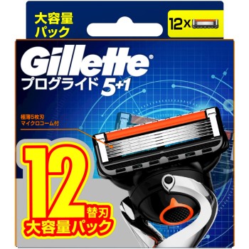 질레트 프로글라이드 매뉴얼 교체날12개 P&G재팬