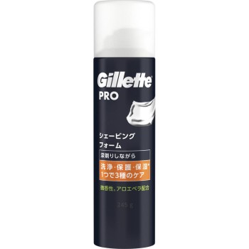 Gillette PRO 쉐이빙폼 245g P&G재팬