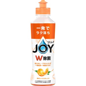 죠이 W 제균 식기용 세제 오렌지 본체 170ml P&G재팬