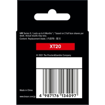 BRAUN 바디&페이스 그루머교체날 교체날1개입 P&G재팬