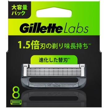 질레트 라보 각질제거 바 탑재교체날 교체날8개 P&G재팬