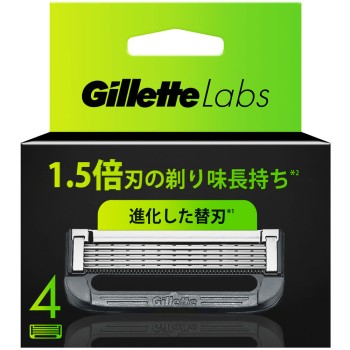 질레트 라보 각질제거 바 탑재교체날 교체날4개 P&G재팬