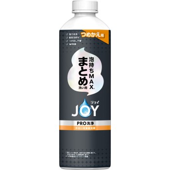 죠이 PRO 세정 식기용 세제 한꺼번에 세척용 리필 390ml P&G재팬