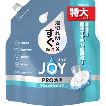 조이 PRO 세정 식기용 세제 바로 씻기용 리필 특대 650ml P&G 재팬