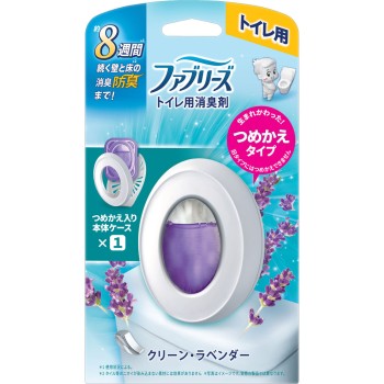 페브리즈 소취방향제 화장실용 클린 라벤더 리필 포함 본체 케이스 6.3ml P&G재팬