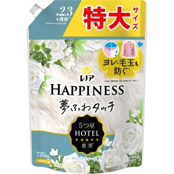 레노어 해피니스 꿈 같은 부드러운 감촉 유연제 화이트 티 720ml P&G 재팬