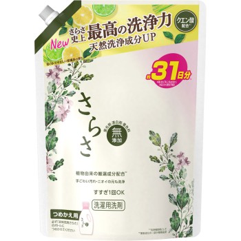 사라사 세탁 세제 액체 은은하고 부드러운 감귤계 향 리필 760g P&G재팬