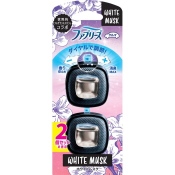 페브리즈 이지 클립 화이트 머스크 2개 팩 2.5ml×2 P&G재팬