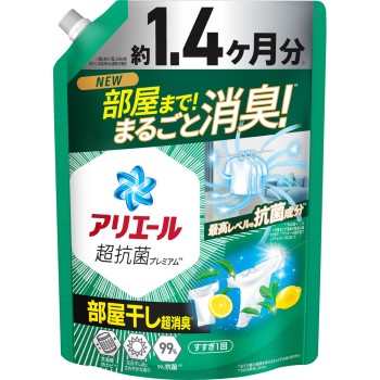 아리엘 젤 실내건조플러스 초대형 1000g P&G재팬