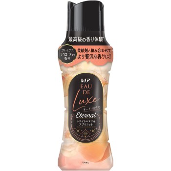 레노아 오드 뤼크스 아로마 주얼 이터널 화이트 머스크&살구향 본체 470ml P&G재팬