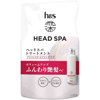 딥헤드스파 by h&s 어드밴스드 에이징케어 트리트먼트 리필 350g P&G재팬