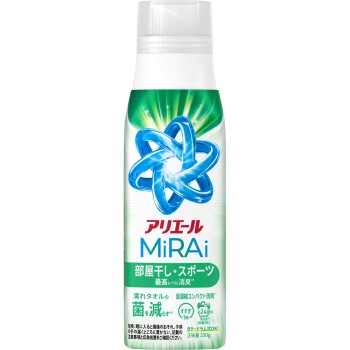 아리에르 미라이 초농축 실내건조&스포츠 본체 330g P&G재팬