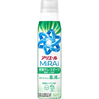 아리엘 미라이 초농축 실내 건조&스포츠 본체 대 460g P&G재팬