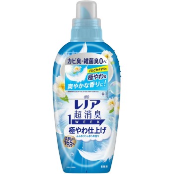 레노아 초소취 1week 극부드러운 마무리 플로럴 샤봉향 본체 490ml P&G 재팬