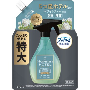 레노아 해피니스 미스트 화이트티향 리필 특대사이즈 610ml P&G재팬