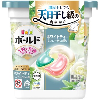 볼드 젤볼4D 마음 설레는 화이트티&플로럴 향 본체 11개 P&G재팬