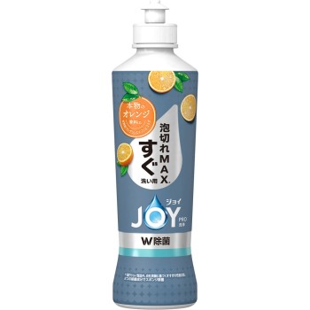 조이 PRO 세정 W제균 식기세제 바로 세척용 풍성 시트러스오렌지향 본체 280ml P&G재팬
