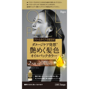 비겐 오일팩 컬러 2NB 더 밝은 내추럴 브라운 55g+55g 호유