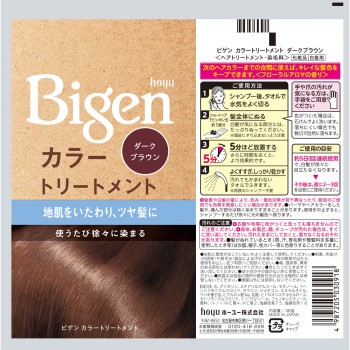 비겐 컬러 트리트먼트 다크 브라운 호유