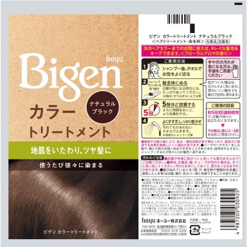 비겐 컬러 트리트먼트 내추럴 블랙 호유