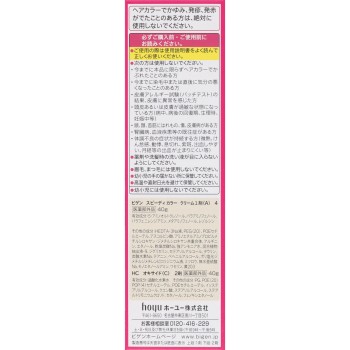 비겐 스피디 컬러 크림 4 라이트 브라운 40g+40g 호유