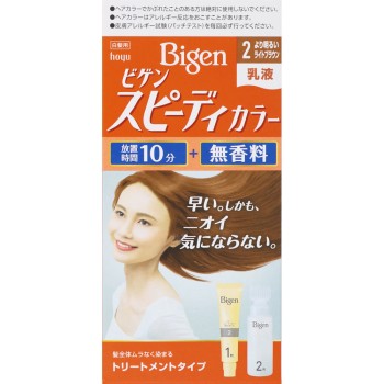 비겐 스피디컬러 유액 2 더 밝은 라이트브라운 40G+60ml 호유
