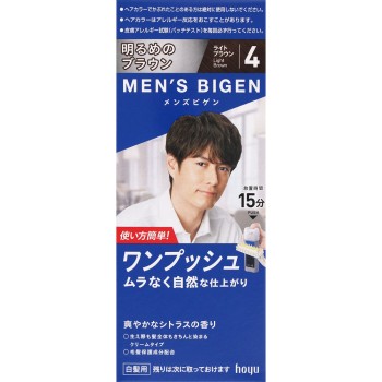 맨즈비겐 원푸시 4 라이트브라운 40g+40g 호유