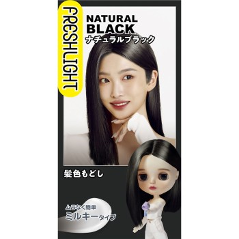 프레쉬라이트 밀키 염색복원제 내추럴블랙 60g+60ml 헨켈재팬
