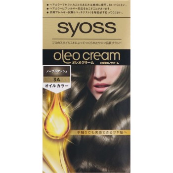 사이오스 올레오 크림 헤어 컬러 3A 노블 애쉬 50g+50g 헨켈재팬