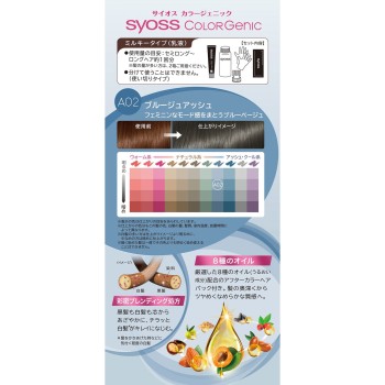 사이오스 컬러제닉 밀키 A02 50g+100ml+15g 헨켈재팬