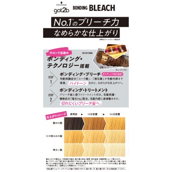 got2b 본딩 블리치 25g+75ml+15g 헨켈재팬