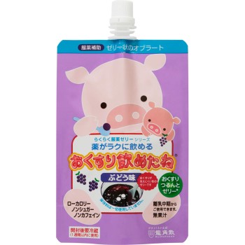 약 먹을 수 있어 젤리 (포도맛) 200g 류카쿠산