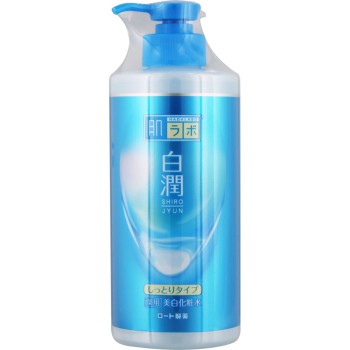 하다라보 화이트 준약용미백화장수촉촉 대용량펌프 400ml 로토제약