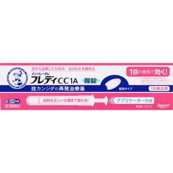 멘소레담 후레디 CC1A 질정 1정 로토제약