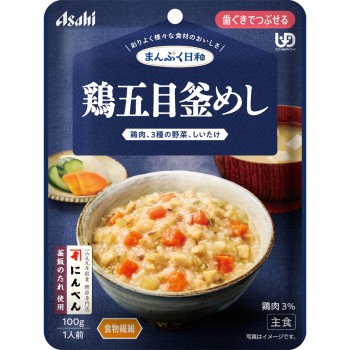 만푸쿠비요리 닭고기오목 솥밥 100g 와코도