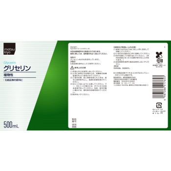 마츠키요 글리세린(화장품용) 500ml