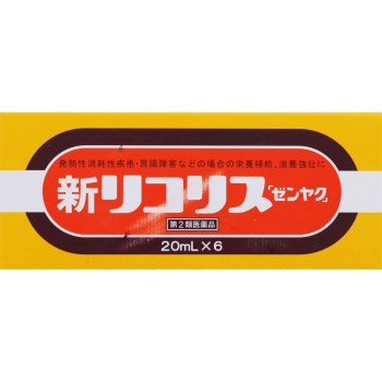 신 리코리스「제냐쿠」 6본 전약공업