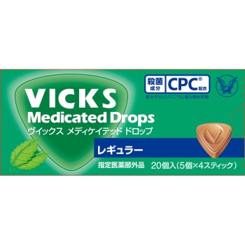 빅스 메디케이티드 드롭 레귤러 20개 다이쇼제약