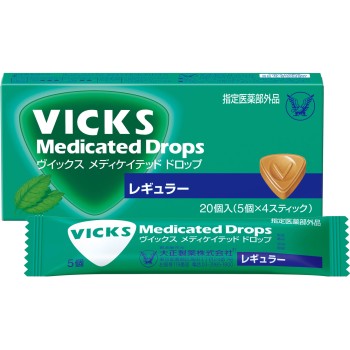 빅스 메디케이티드 드롭 레귤러 20개 다이쇼제약