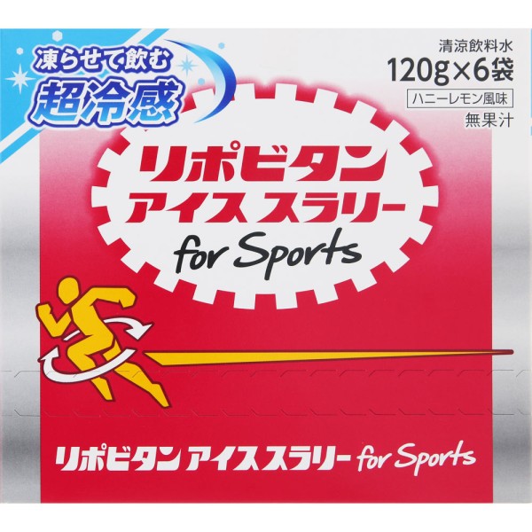 리포비탄 아이스슬러리 for Sports 120g×6봉 다이쇼제약