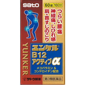 윤케르B12 액티브알파 60정 사토제약