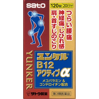 윤케르B12액티브알파 120정 사토제약