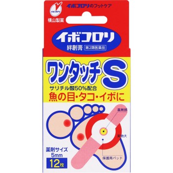 MK 이보코로리 반창고 원터치 S 12매 요코야마제약