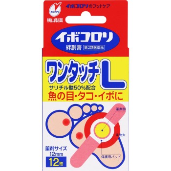 MK 이보코로리 반창고 원터치 L 12매 요코야마제약