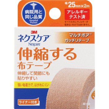 넥스케어 신축 천 테이프 25mm×2m 스리엠 재팬