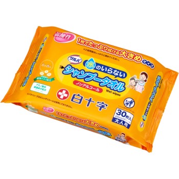 살바 물없이 쓰는 샴푸 타올 30매 하쿠쥬지