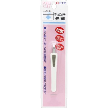 패밀리 케어 제모 핀셋 끝 가늘기 백십자