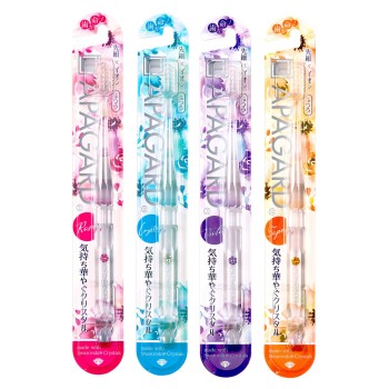 아파가드 크리스탈 칫솔 보통 산기