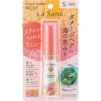 라사나 해조 헤어 에센스 S 히트 메모리 핑크 자몽 향 25ml